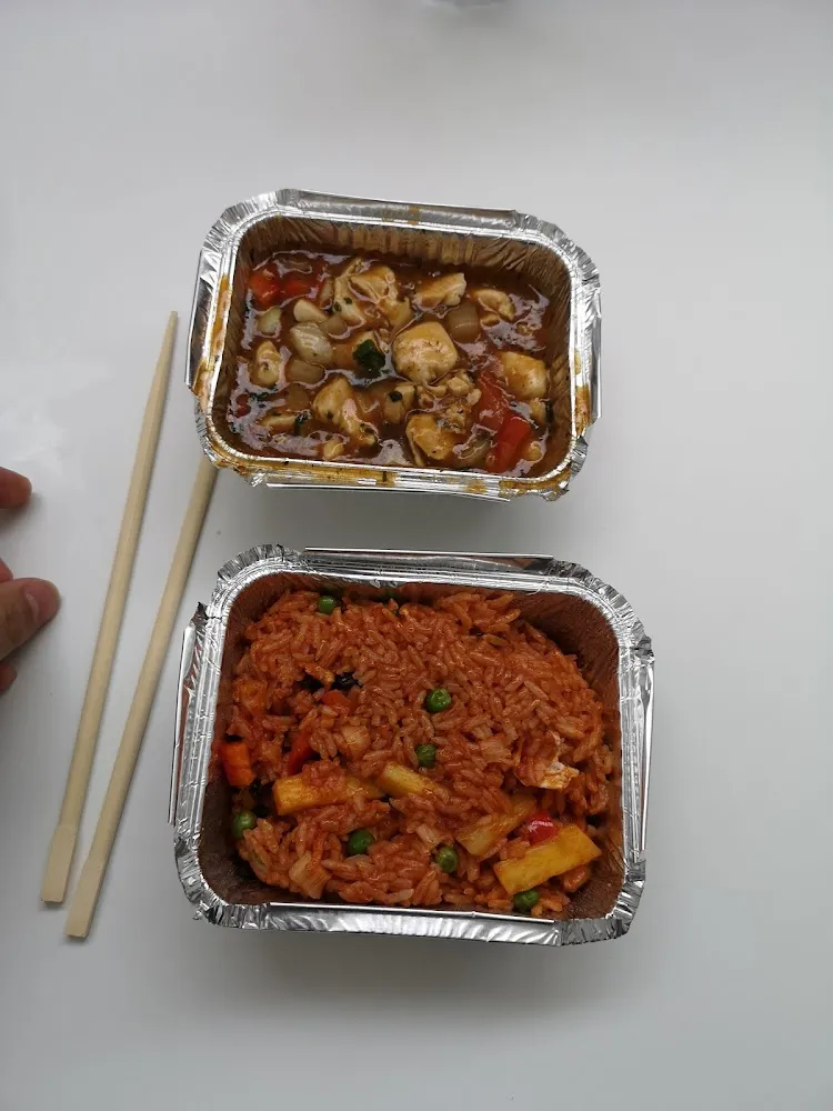 Riz Thai Poulet Gingembre